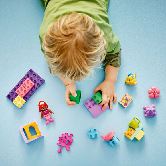 3/$55❤️LEGO DUPLO 10420 Ariel and Flounder's Café Stand Pre-School Building Toy - Picture 7 of 15